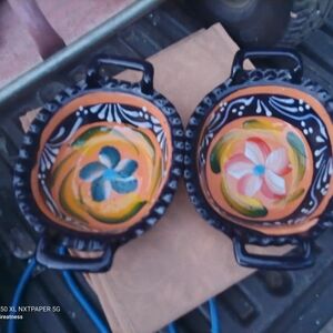 Handcrafted Floral Ceramic Bowls